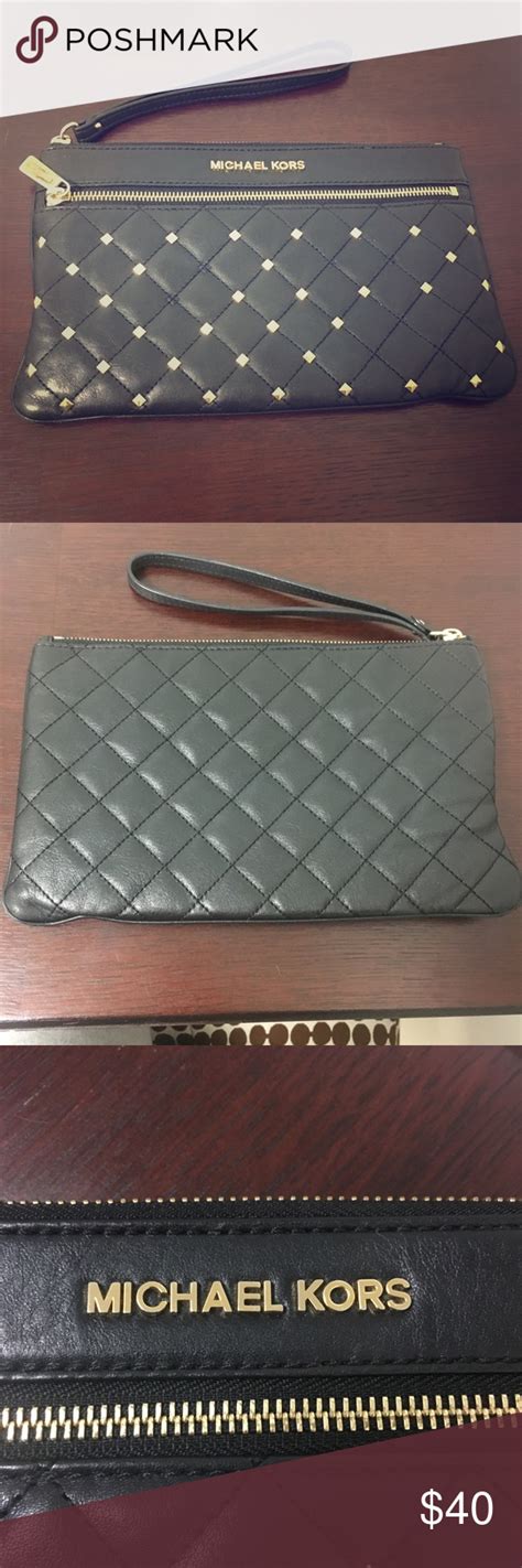 michael kors wristlet sale|michael kors studded wristlet.